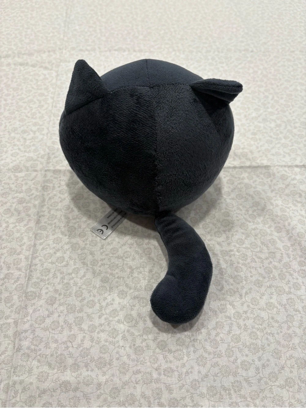 Jujutsu Kaisen Suguru Geto Cat Plush Toy Black Cat Round
